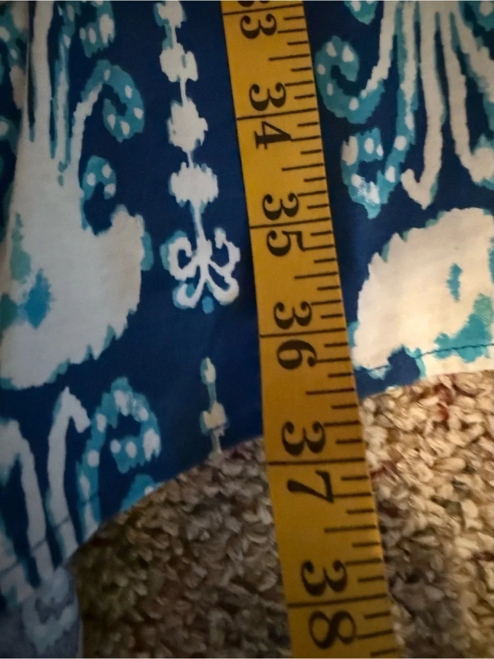 Blue Lily Pulitzer Melle Indigo Get In Line Tank Dress Small